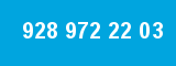 928 972 22 03